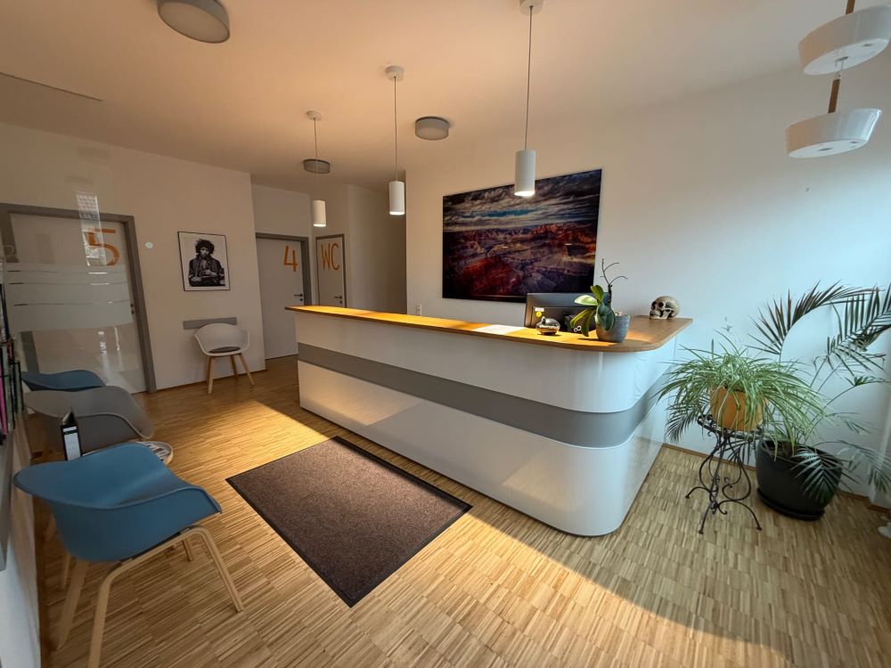 Blick in die Praxisräume